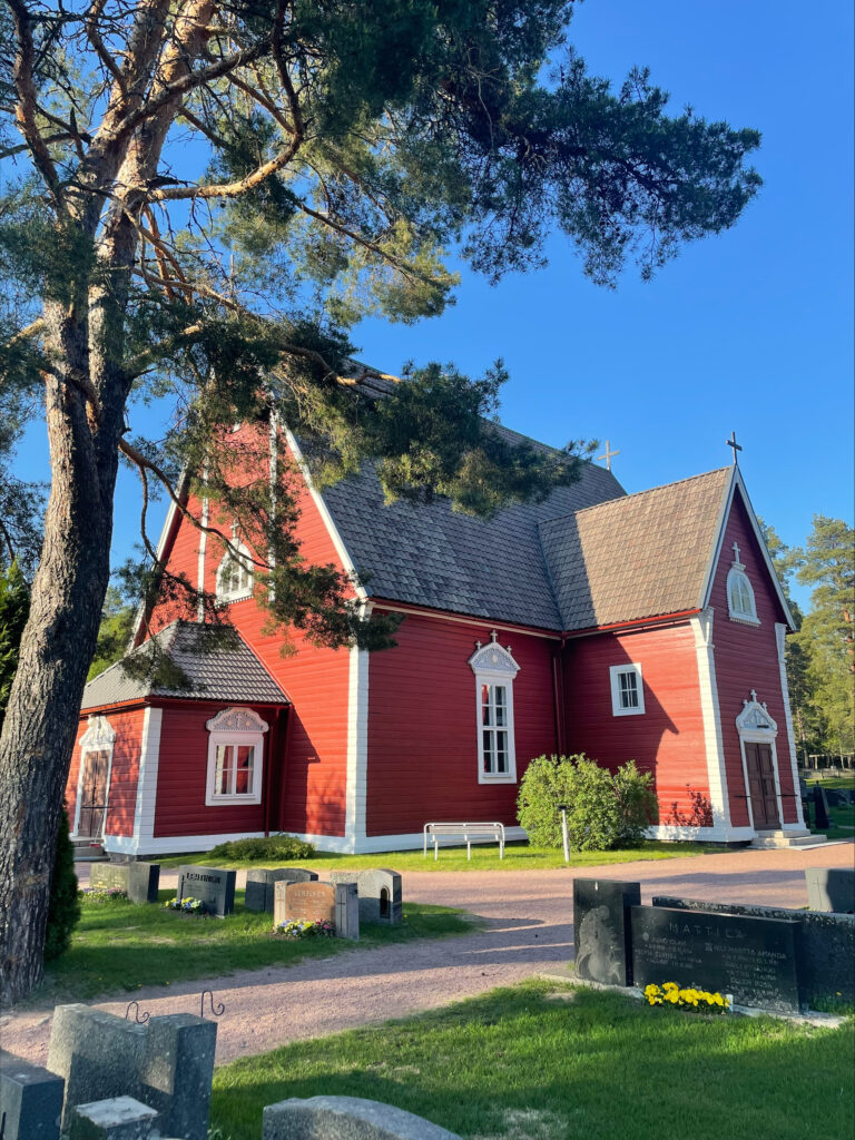 Lappi church from the outside