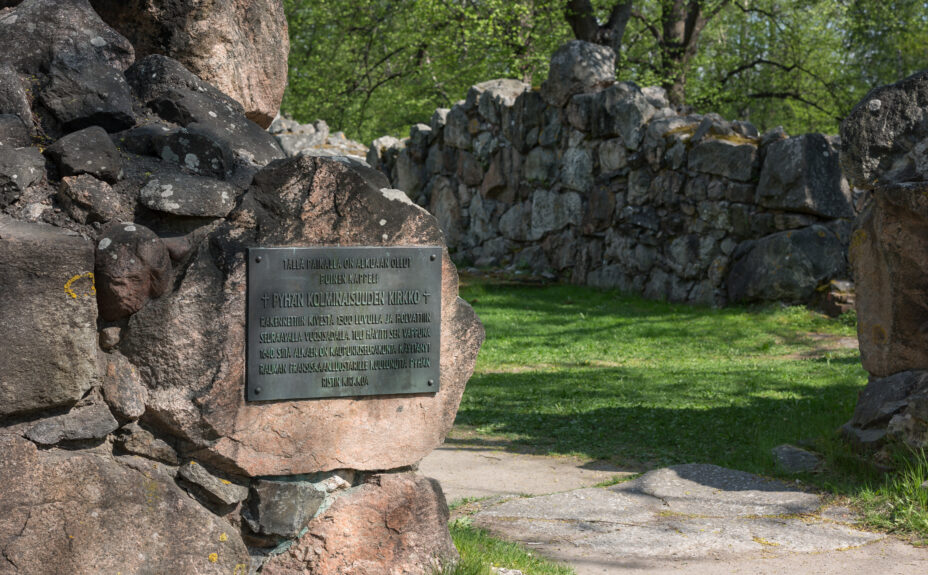 Remains of the Church of the Holy Trinity