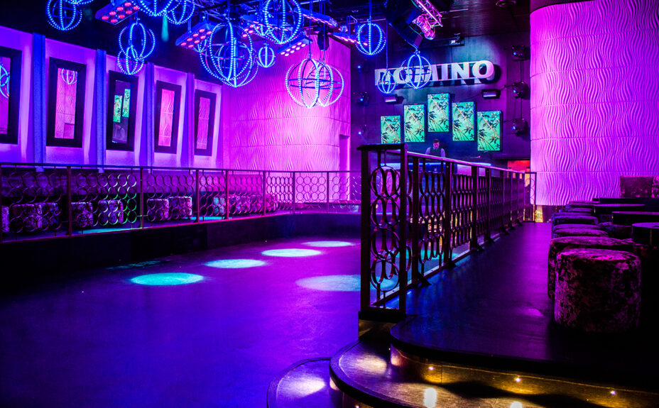 Domino Nightclub dancefloor.