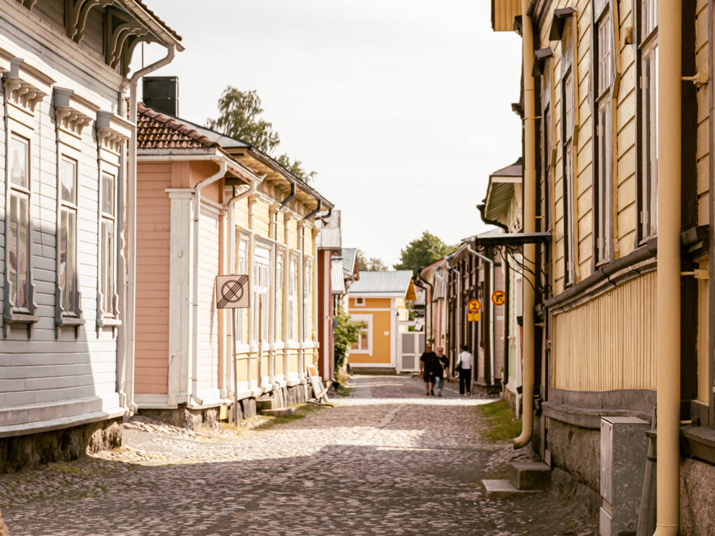 A street in Old Rauma