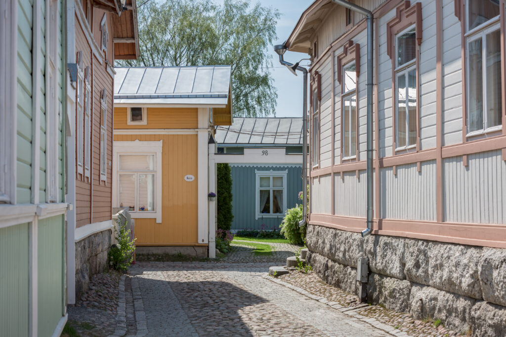 Old Rauma street view.