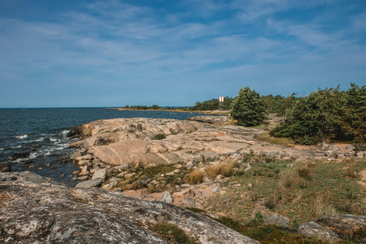 Seaside rocks at Nurmes island.